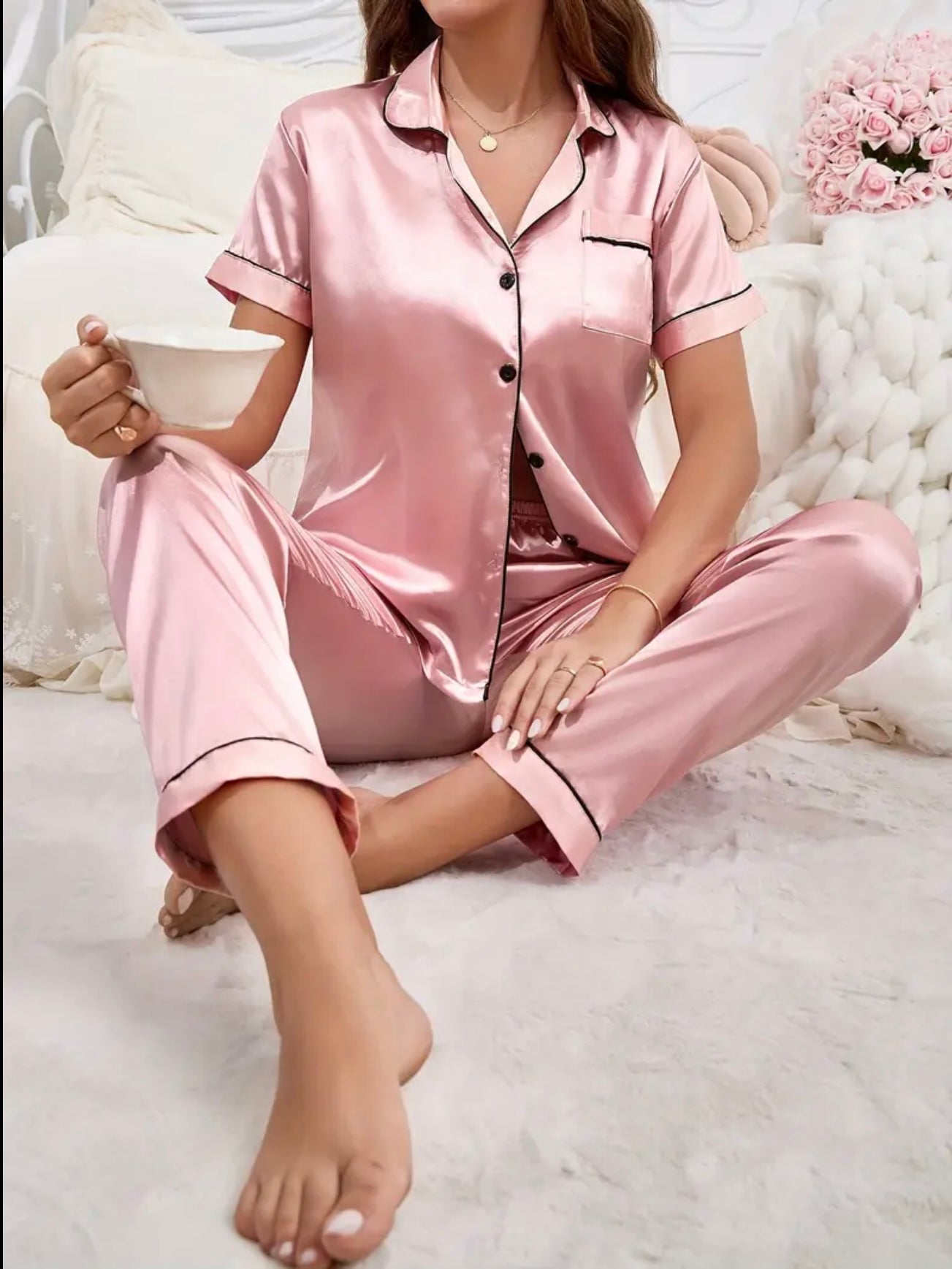 PYJAMA FLUIDE SATINÉ