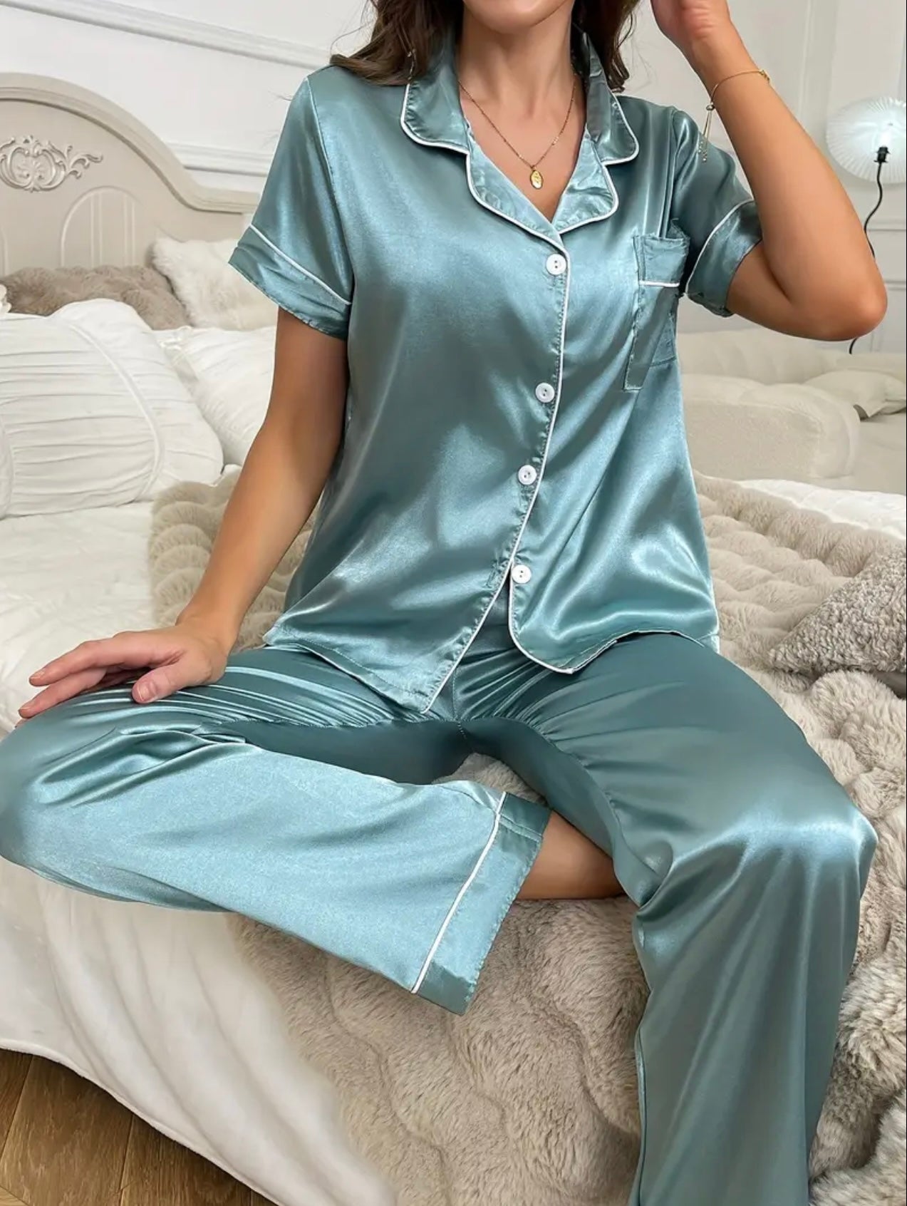 PYJAMA FLUIDE SATINÉ