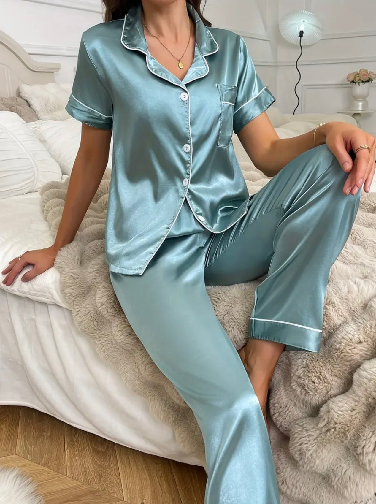 PYJAMA FLUIDE SATINÉ