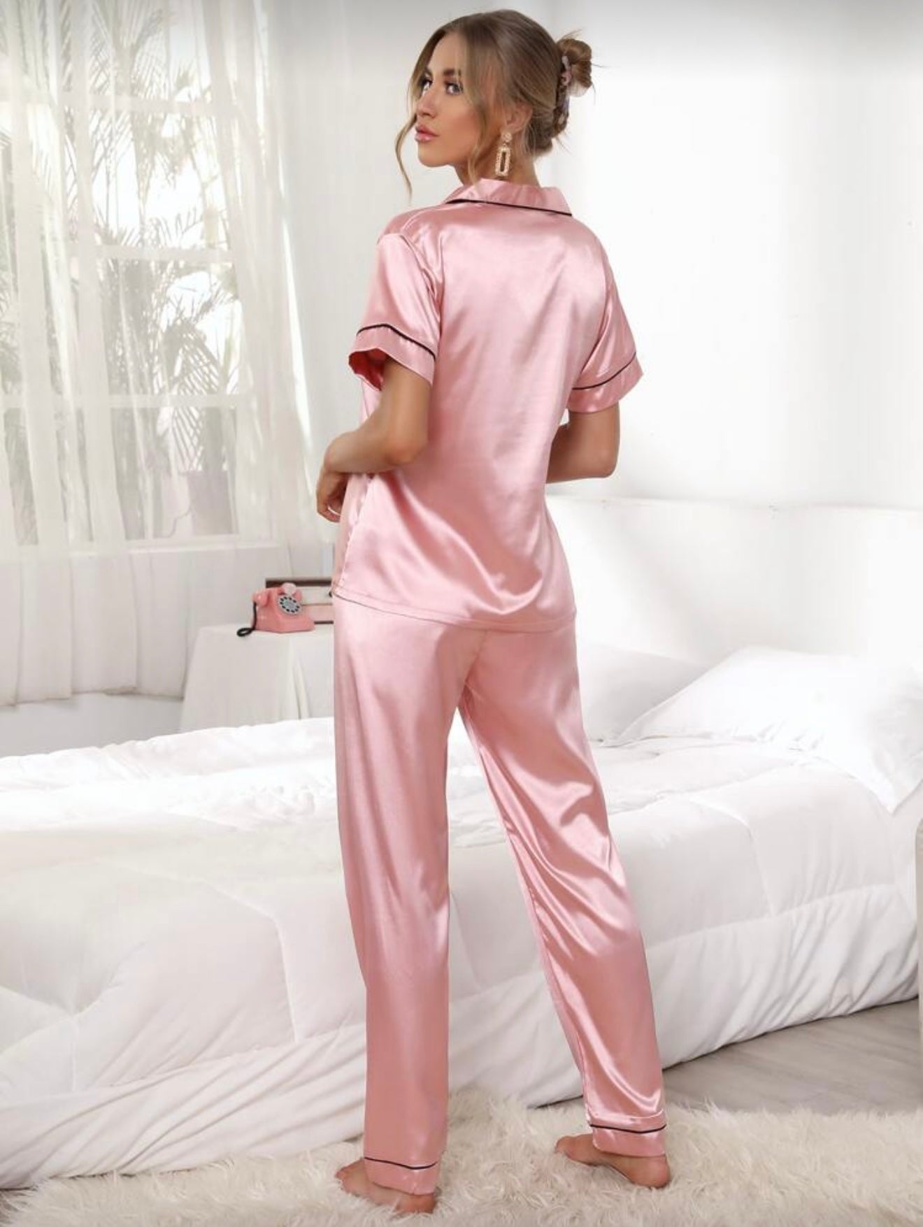 PYJAMA FLUIDE SATINÉ